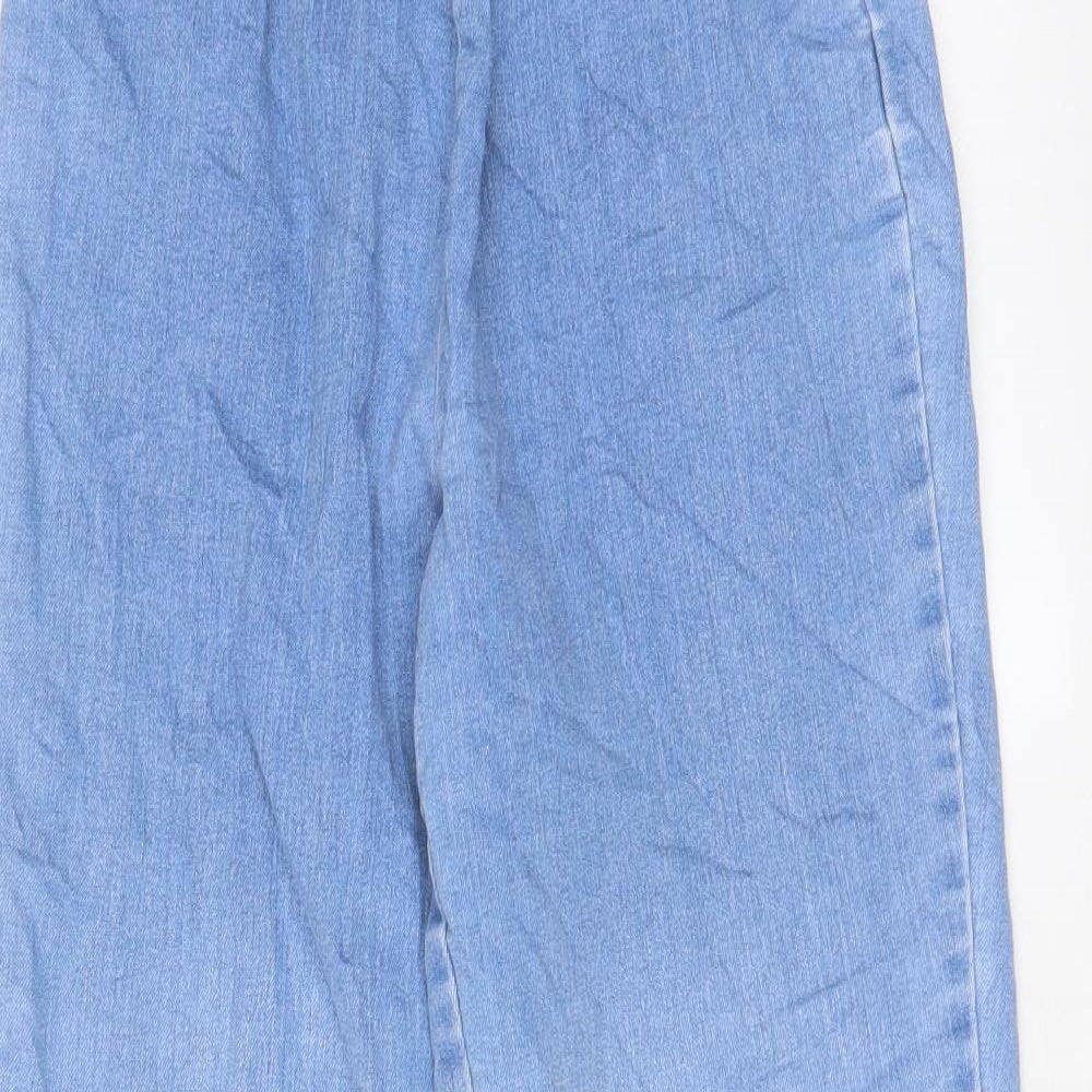 Anthology Womens Blue Cotton Jegging Jeans Size 10 L28 in Regular