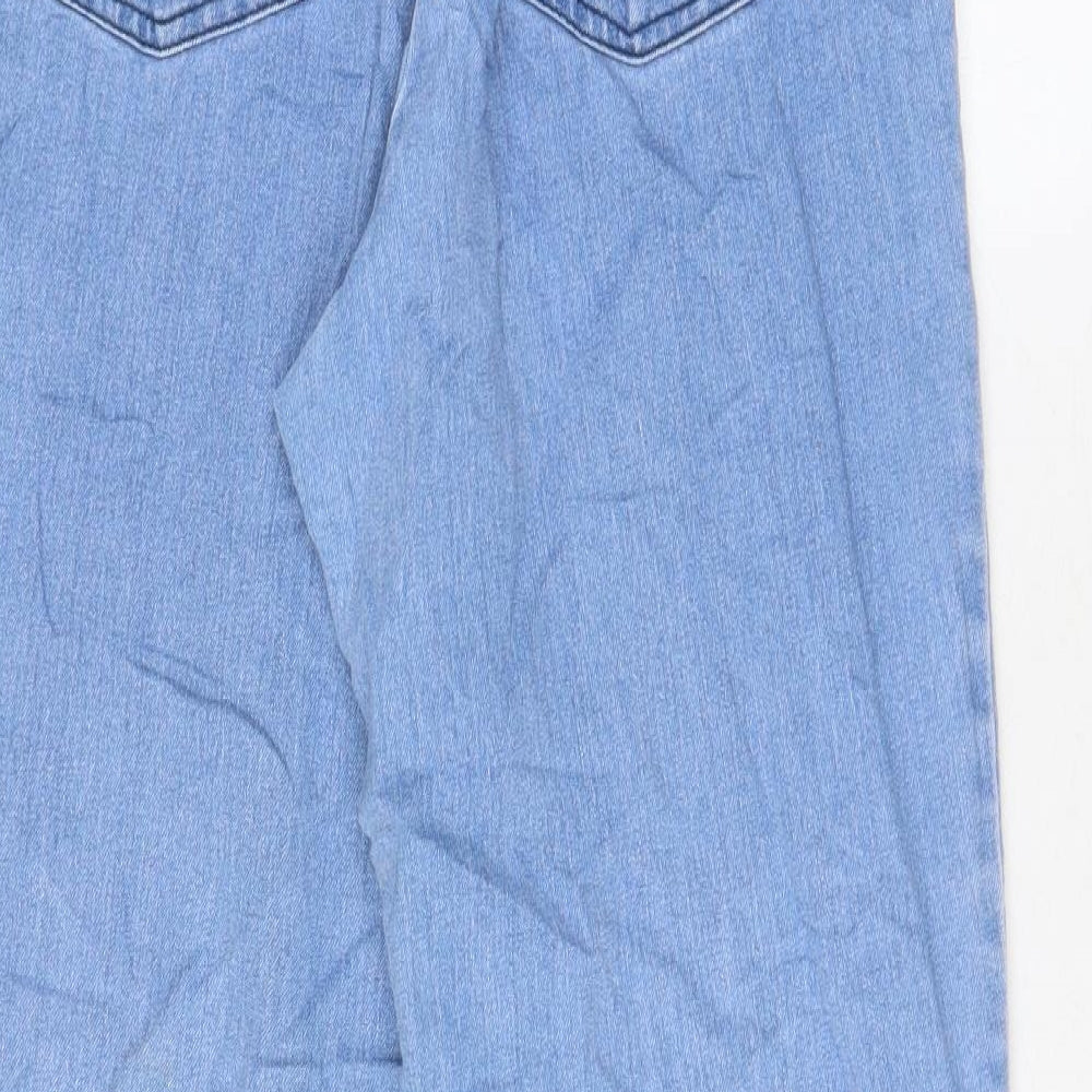 Anthology Womens Blue Cotton Jegging Jeans Size 10 L28 in Regular