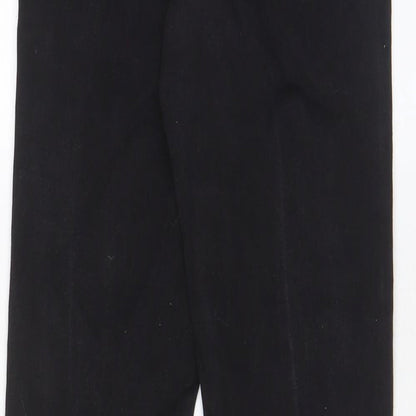 Denim & Co. Womens Black Cotton Skinny Jeans Size 10 L28 in Regular Zip - Pockets