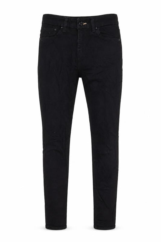Mens UK Size 29 in H&M Regular Fit Skinny Black Jeans