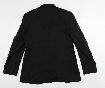 Mens UK Size 42 Marks and Spencer Regular Black Suit Jacket