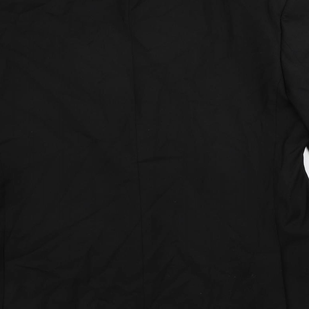Mens UK Size 38 Marks and Spencer Regular Black Suit Tuxedo