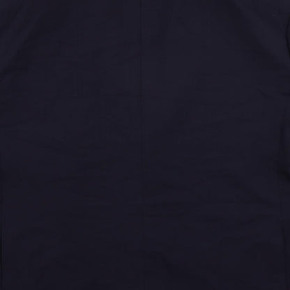 Autograph Mens Blue Polyamide Jacket Suit Jacket Size 46 Regular