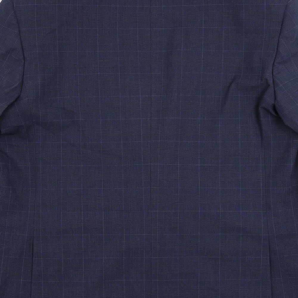 Mens UK Size 44 Marks and Spencer Regular Blue Suit Jacket
