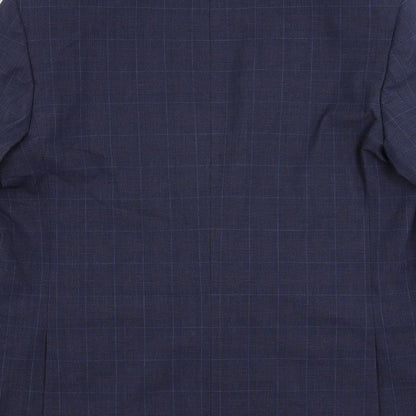 Mens UK Size 44 Marks and Spencer Regular Blue Suit Jacket