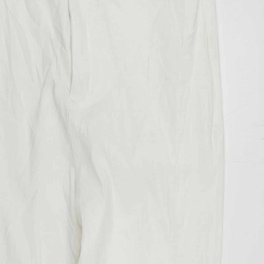 Womens UK Size 22 Marks and Spencer Regular Fit Skinny White Jeans