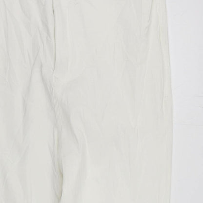 Womens UK Size 22 Marks and Spencer Regular Fit Skinny White Jeans