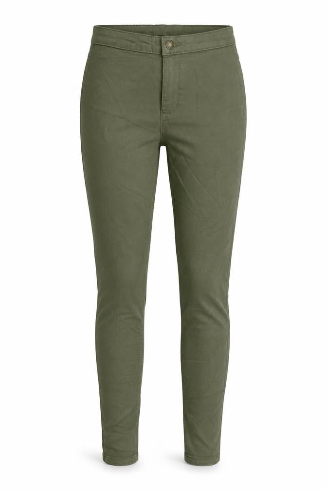 Womens UK Size 8 Marks and Spencer Regular Fit Skinny Green Jeans