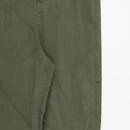 Womens UK Size 8 Marks and Spencer Regular Fit Skinny Green Jeans