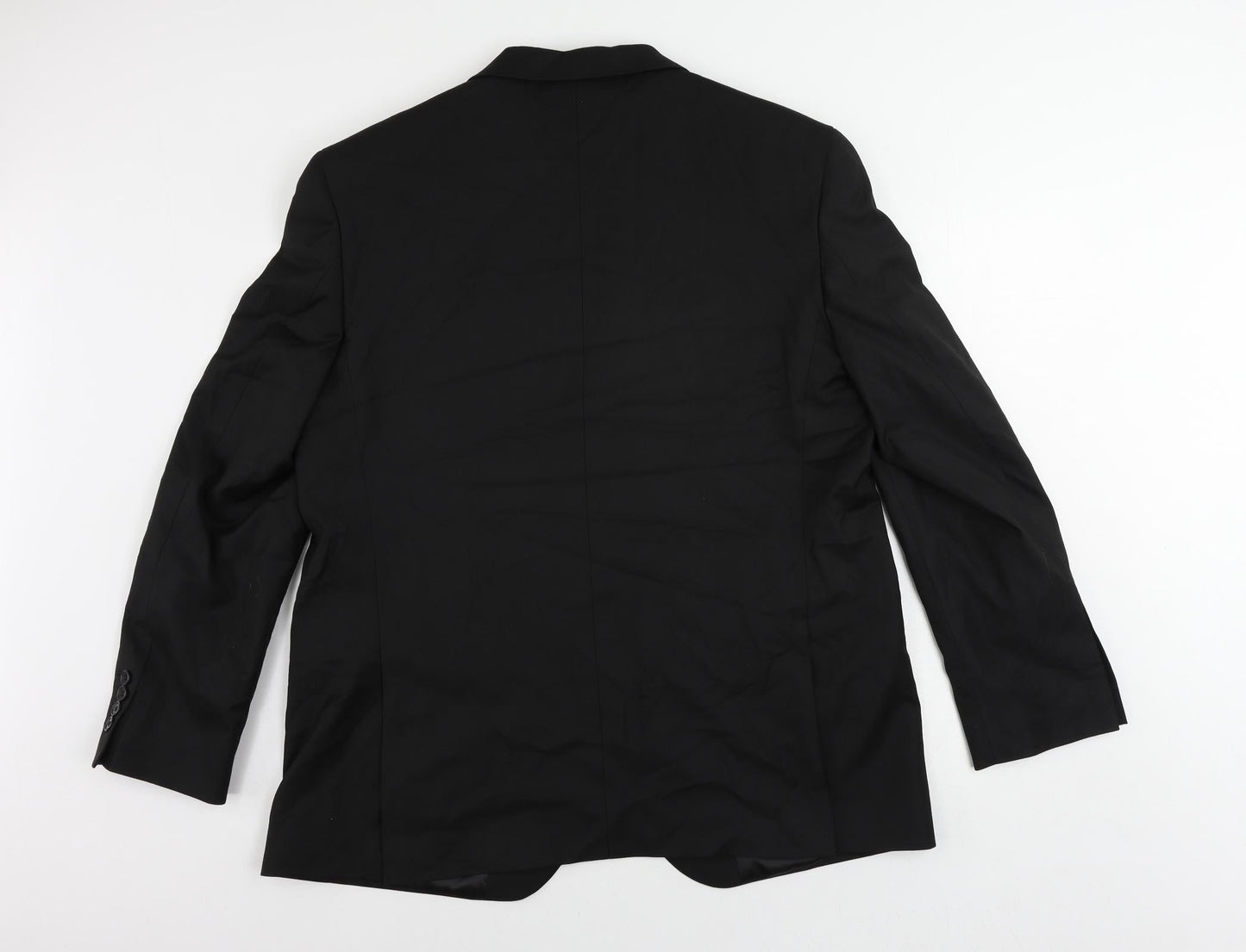 Mens UK Size 44 Marks and Spencer Regular Black Suit Jacket