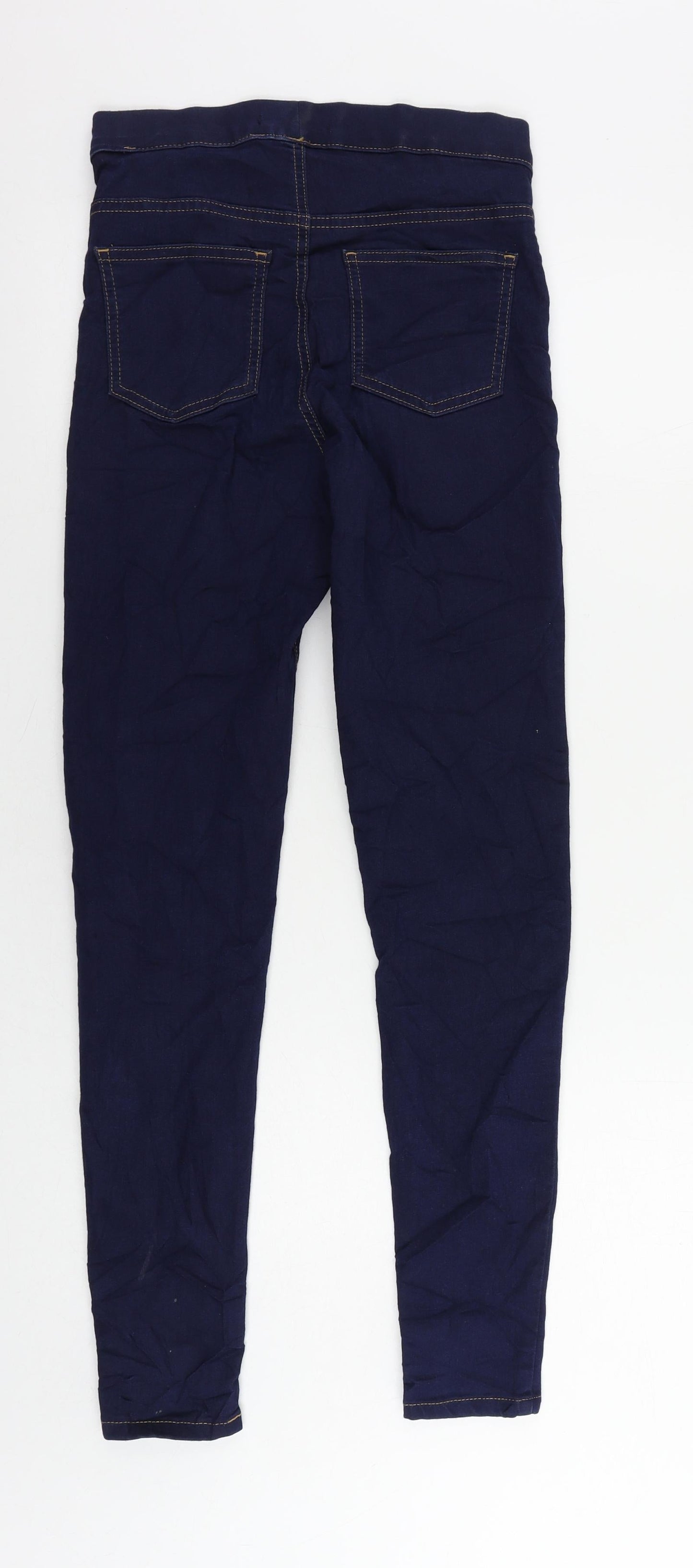 Womens UK Size 8 Marks and Spencer Regular Fit Jegging Blue Jeans