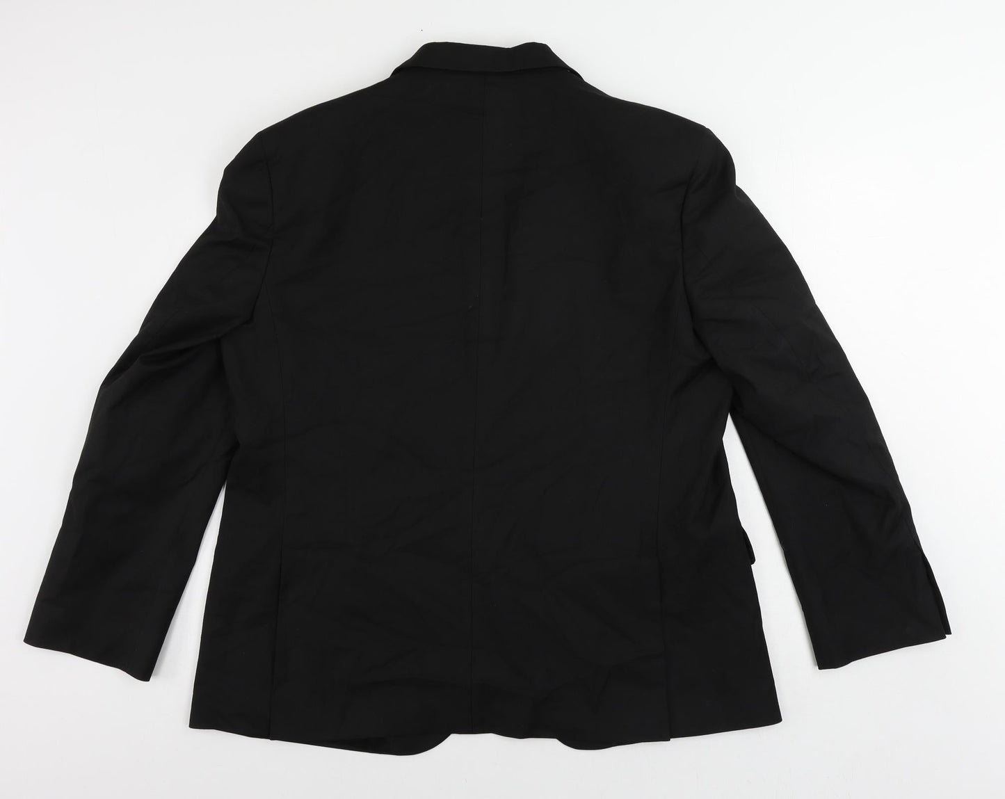 Mens UK Size 44 Marks and Spencer Regular Black Suit Jacket