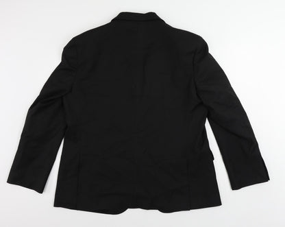Mens UK Size 44 Marks and Spencer Regular Black Suit Jacket