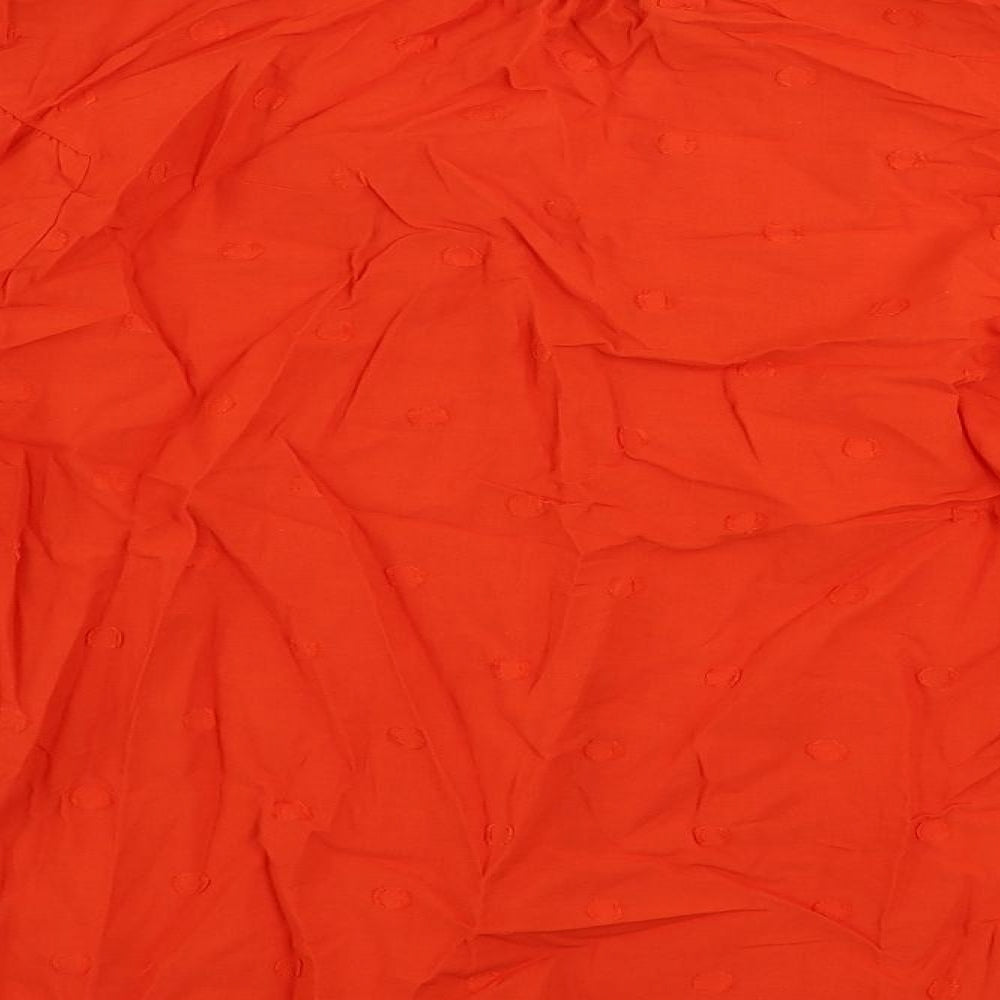 Womens UK Size 8 Marks and Spencer Red Basic Blouse
