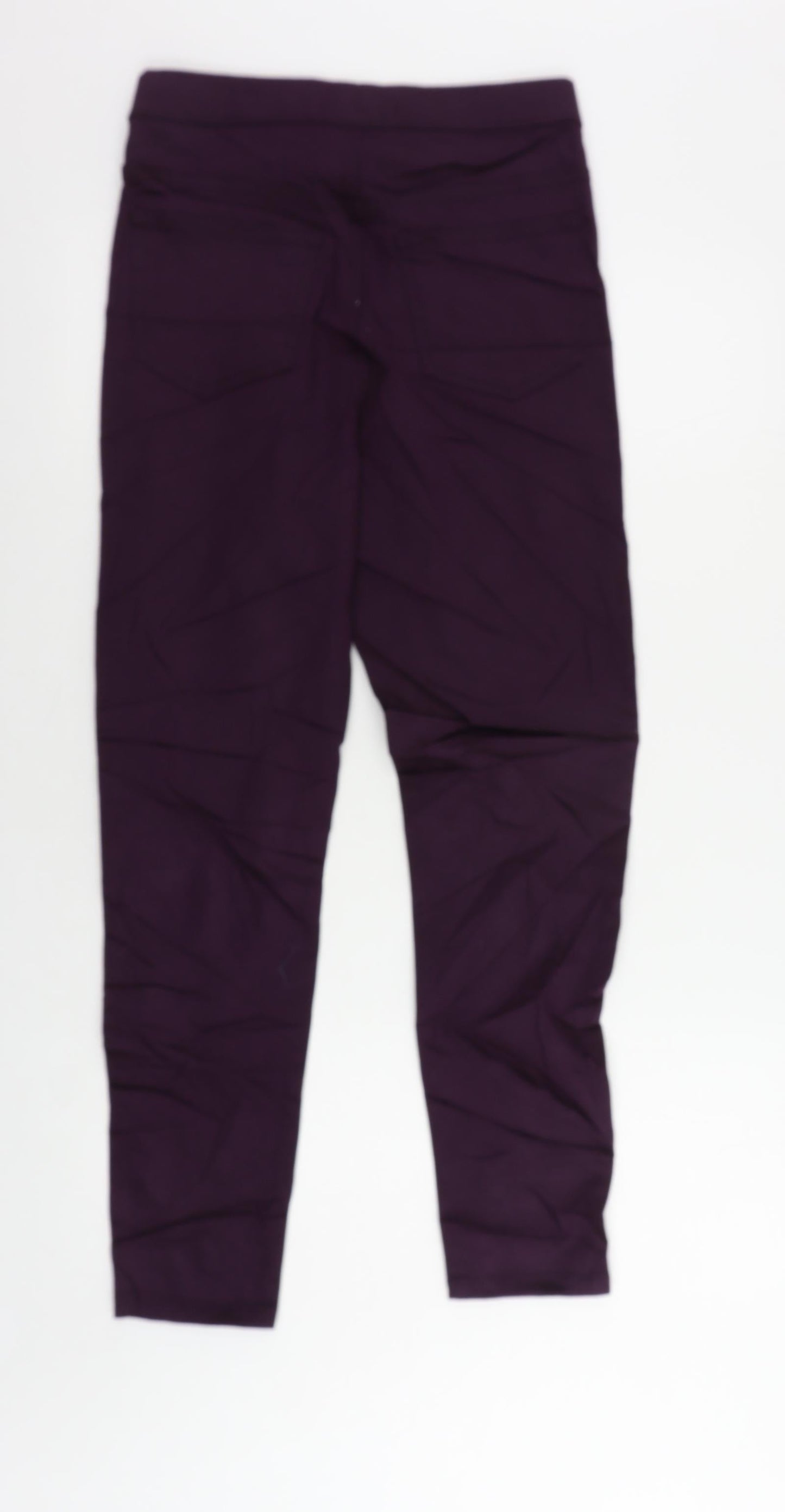 Womens UK Size 10 Marks and Spencer Regular Fit Jegging Purple Jeans