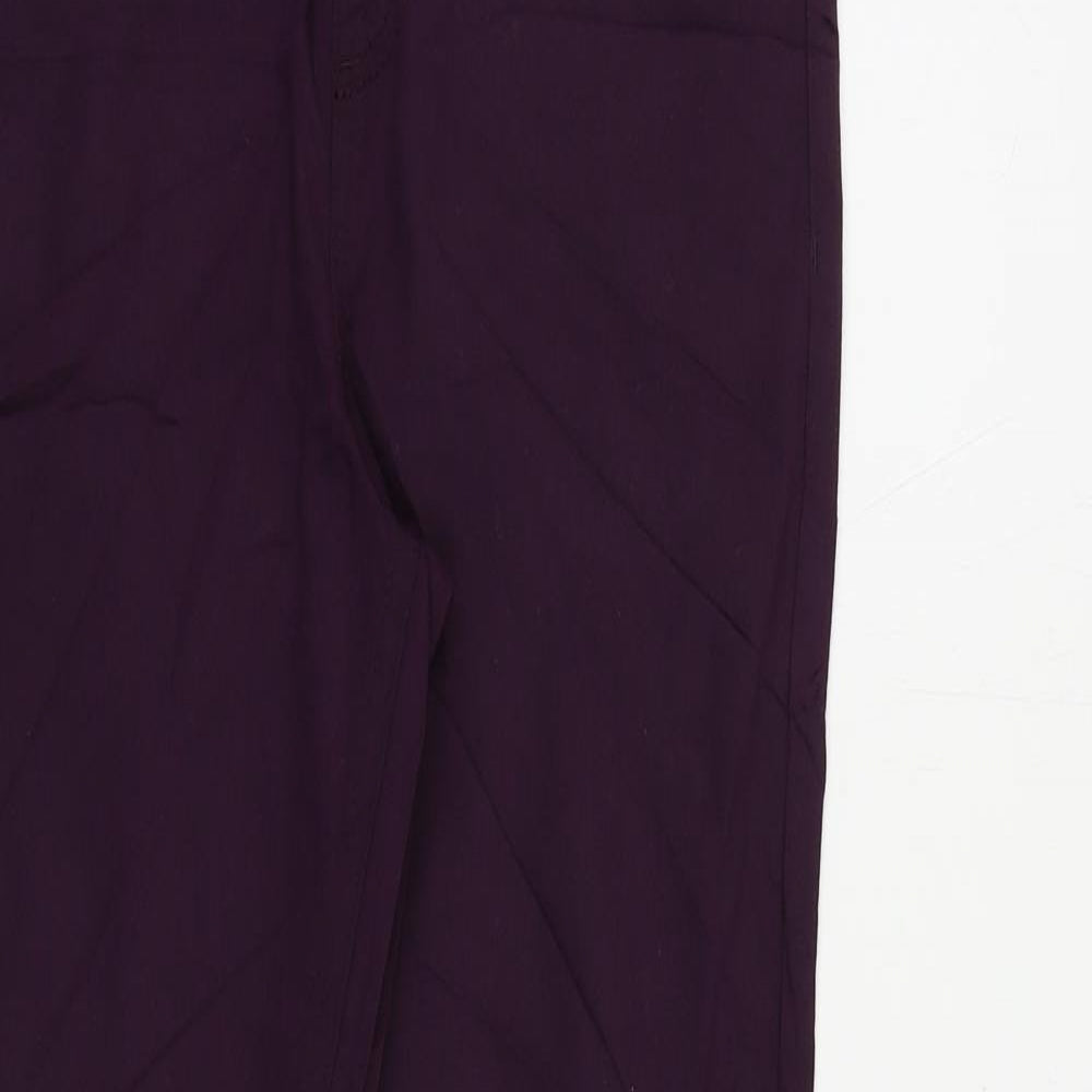 Womens UK Size 10 Marks and Spencer Regular Fit Jegging Purple Jeans