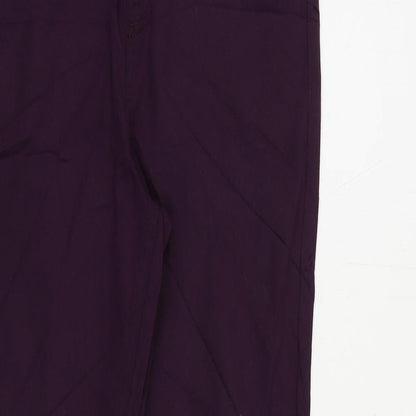 Womens UK Size 10 Marks and Spencer Regular Fit Jegging Purple Jeans