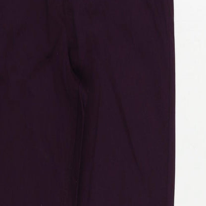 Womens UK Size 10 Marks and Spencer Regular Fit Jegging Purple Jeans