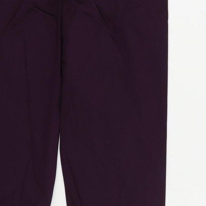 Womens UK Size 10 Marks and Spencer Regular Fit Jegging Purple Jeans