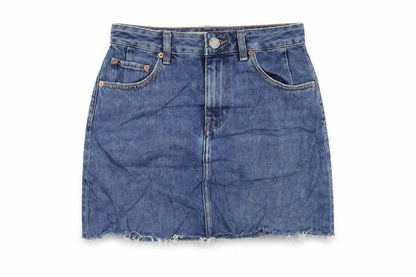 Womens UK Size 8 ASOS A-Line Denim Skirt