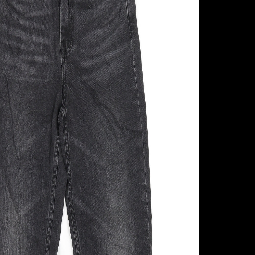 Womens UK Size 8 Marks and Spencer Regular Fit Straight Grey Jeans