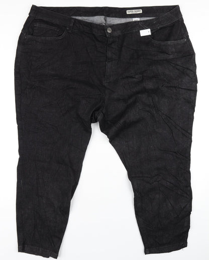 Womens UK Size 30 Marks and Spencer Regular Fit Skinny Black Jeans