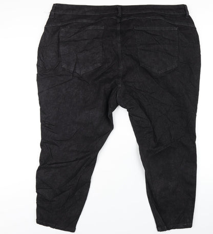 Womens UK Size 30 Marks and Spencer Regular Fit Skinny Black Jeans