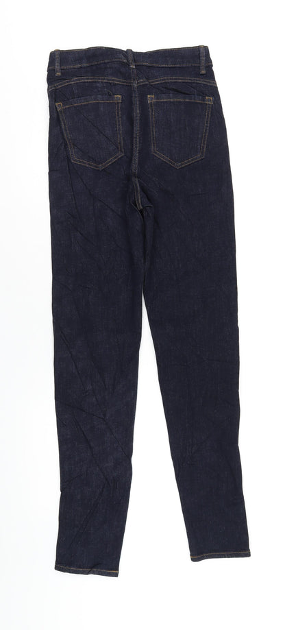 Womens UK Size 6 Marks and Spencer Regular Fit Skinny Blue Jeans