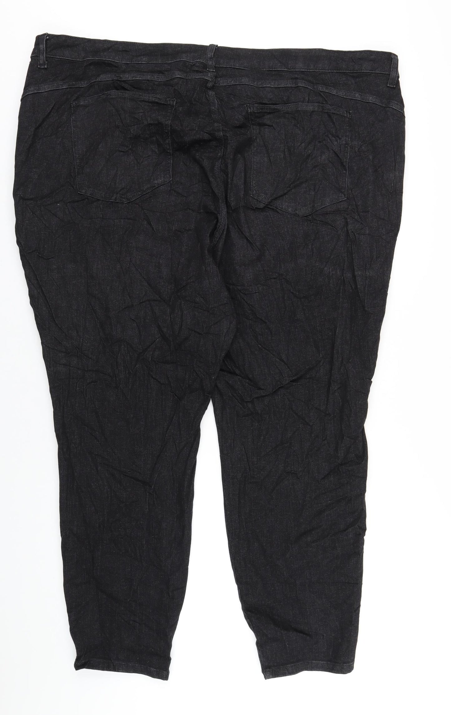 Womens UK Size 32 in Marks and Spencer Regular Fit Skinny Black Jeans