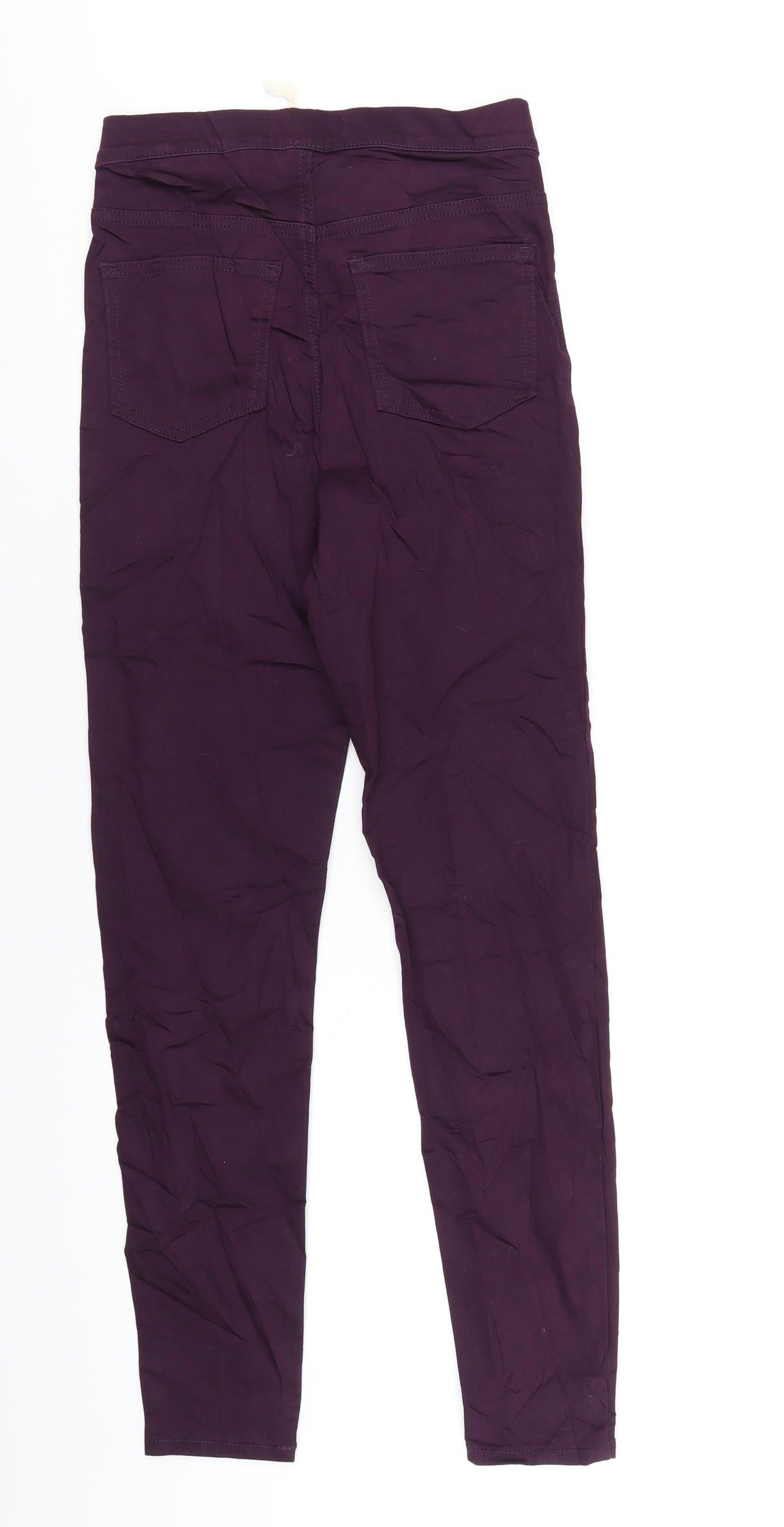 Womens UK Size 6 Marks and Spencer Regular Fit Jegging Purple Jeans