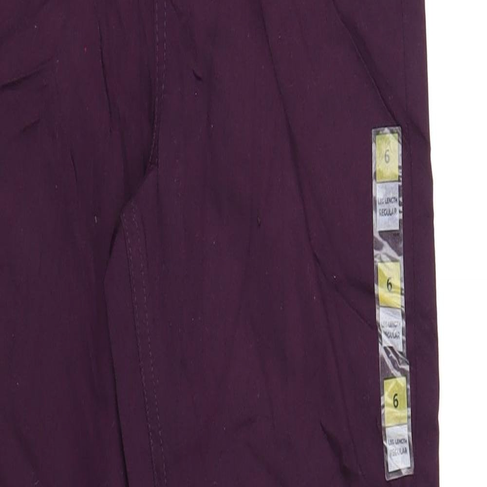 Womens UK Size 6 Marks and Spencer Regular Fit Jegging Purple Jeans