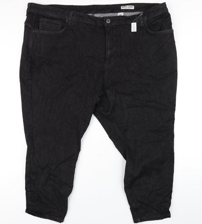 Womens UK Size 32 in Marks and Spencer Regular Fit Skinny Black Jeans