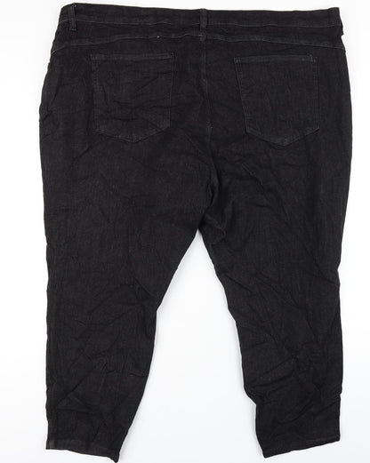 Womens UK Size 32 in Marks and Spencer Regular Fit Skinny Black Jeans