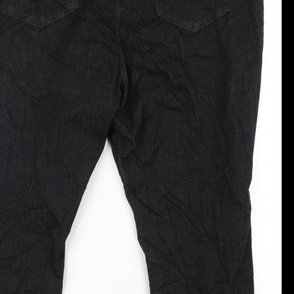 Womens UK Size 32 in Marks and Spencer Regular Fit Skinny Black Jeans