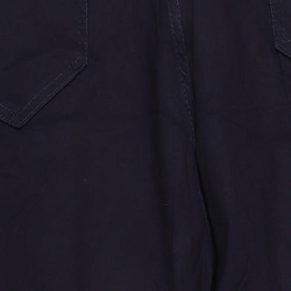 Womens UK Size 32 in Marks and Spencer Regular Fit Mom Blue Jeans