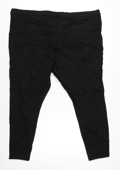 Womens UK Size 30 Marks and Spencer Regular Fit Skinny Black Jeans