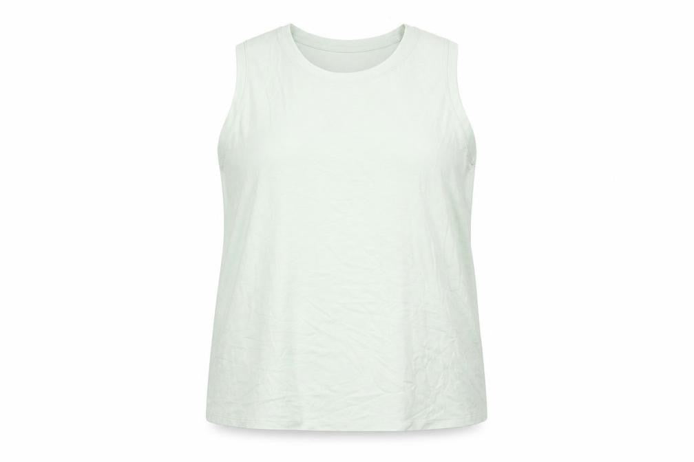 Womens UK Size 20 Marks and Spencer Green Basic Tank