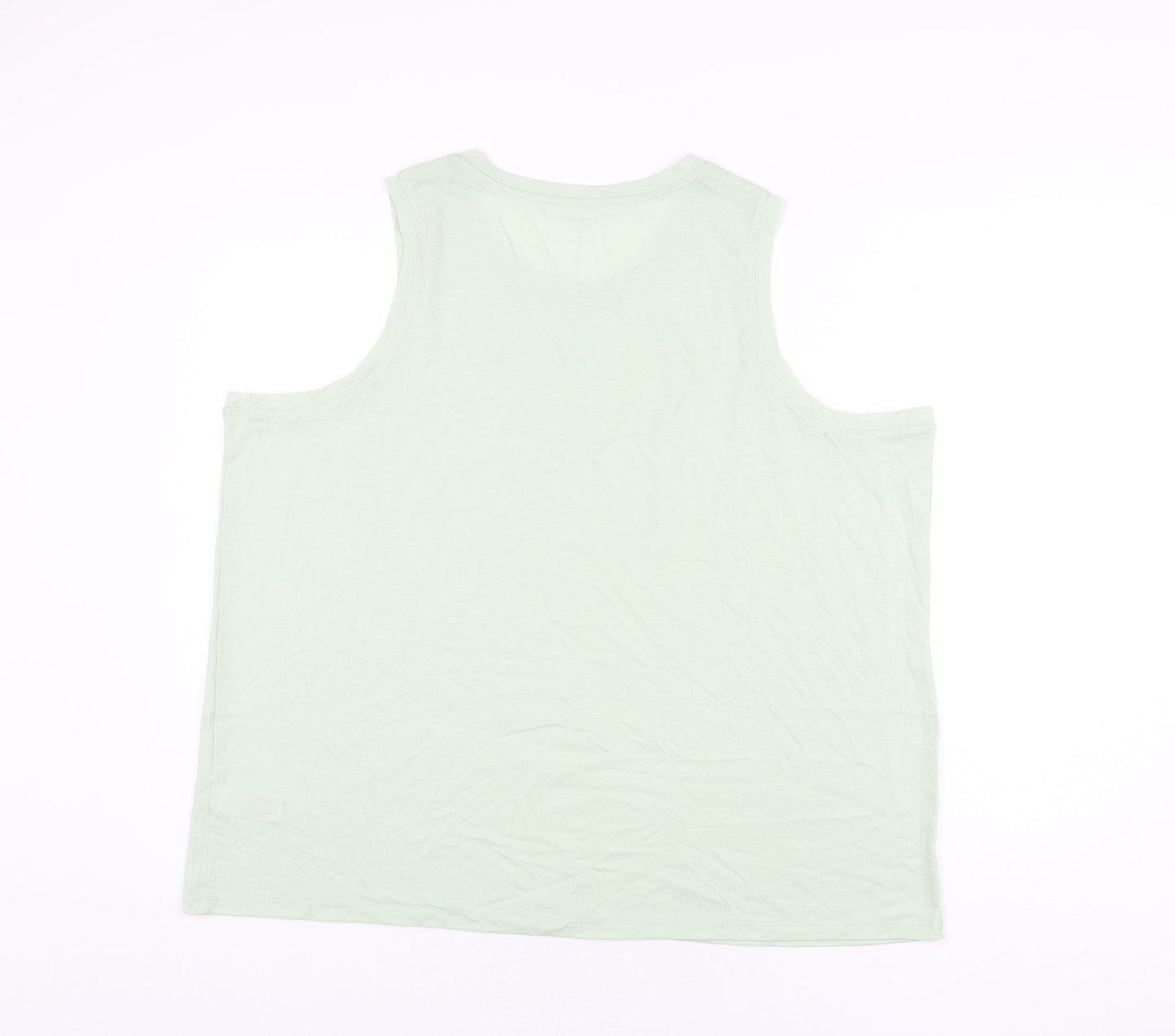 Womens UK Size 20 Marks and Spencer Green Basic Tank