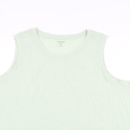 Womens UK Size 20 Marks and Spencer Green Basic Tank