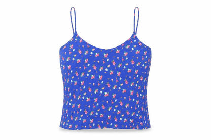 Womens UK Size 20 Marks and Spencer Blue Camisole T-Shirt
