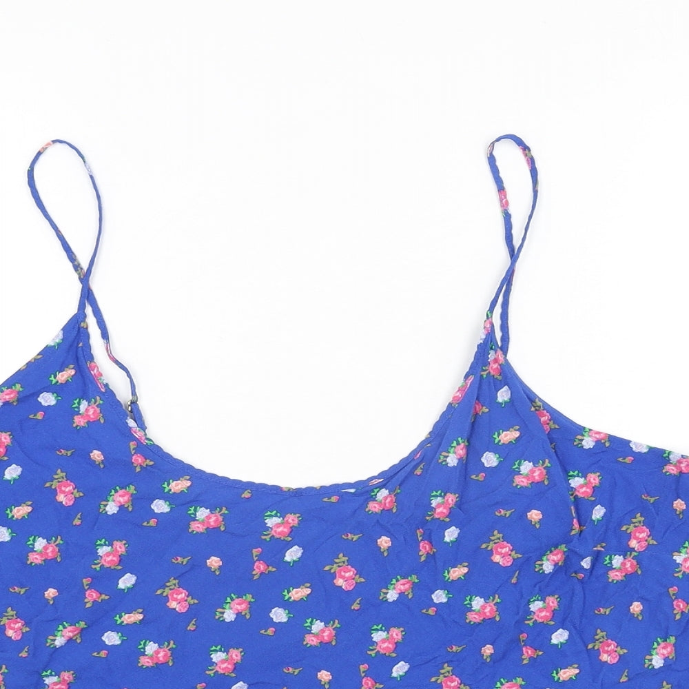 Womens UK Size 20 Marks and Spencer Blue Camisole T-Shirt