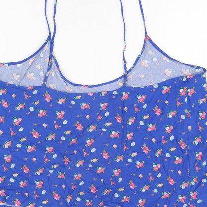 Womens UK Size 20 Marks and Spencer Blue Camisole T-Shirt