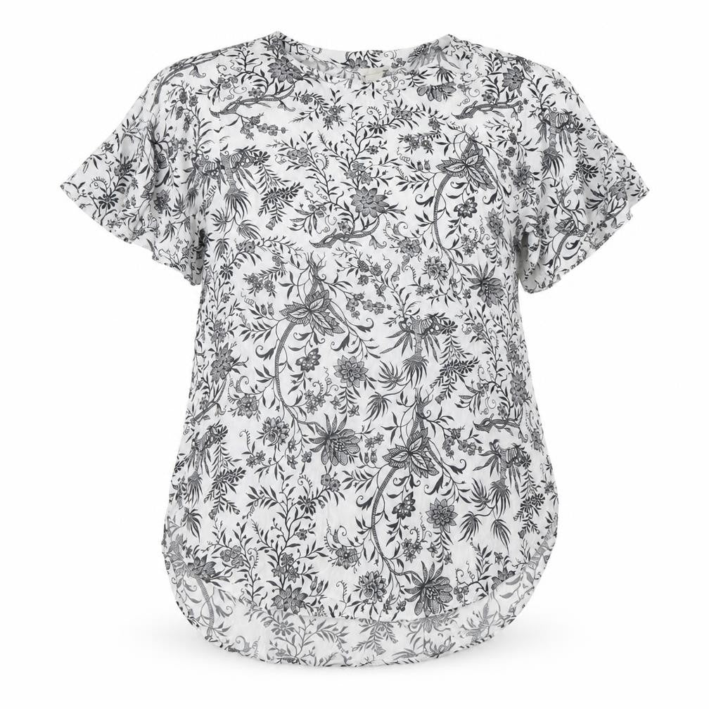 Womens UK Size 10 H&M White Basic Blouse