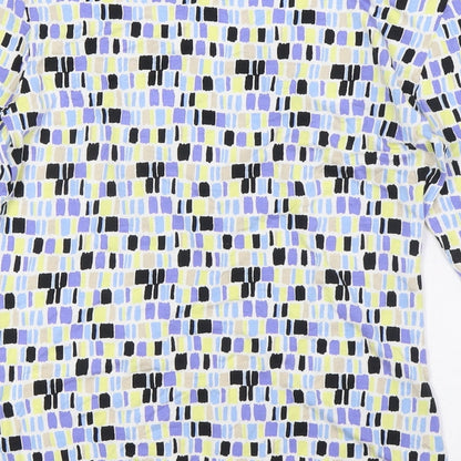 Womens UK Size M Linea Multicoloured Basic Blouse
