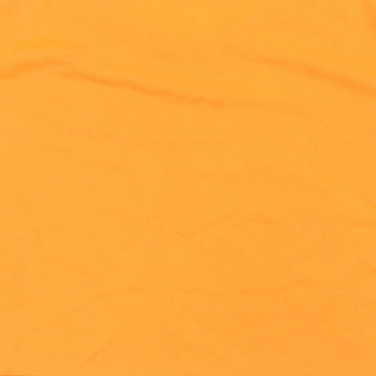 Womens UK Size 6 PRETTYLITTLETHING Orange Cropped Blouse