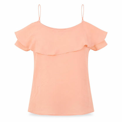 Womens UK Size S Vera&Lucy Orange Camisole Blouse