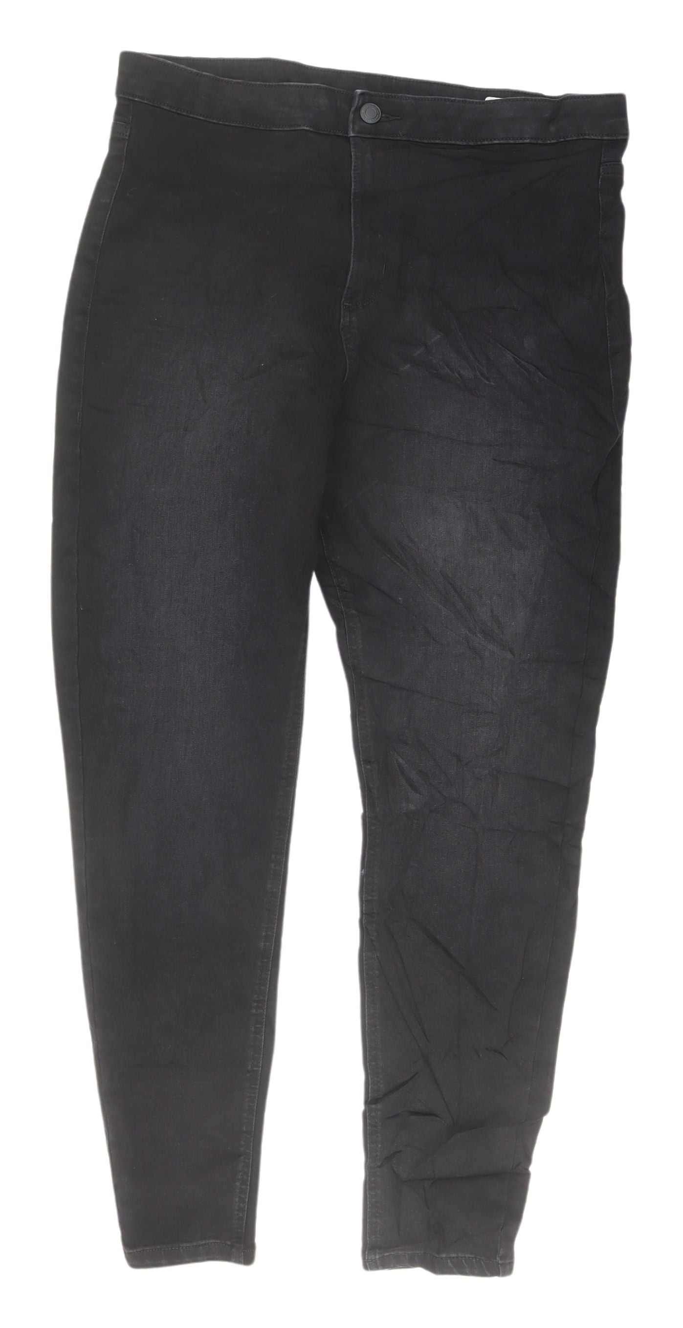 Womens UK Size 16 Marks and Spencer Regular Fit Skinny Black Jeans