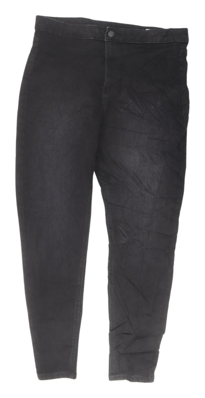 Womens UK Size 16 Marks and Spencer Regular Fit Skinny Black Jeans