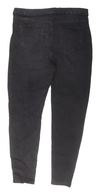 Womens UK Size 16 Marks and Spencer Regular Fit Skinny Black Jeans