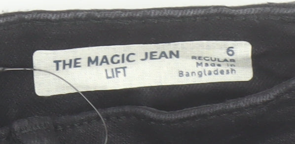 Womens UK Size 10 Marks and Spencer Regular Fit Skinny Black Jeans